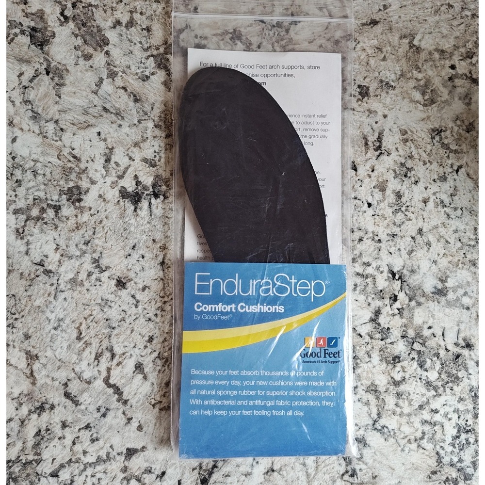 Good‎ Feet EnduraStep SL4000 Comfort Cushions Insoles Size 3 Shoe Inserts Pair